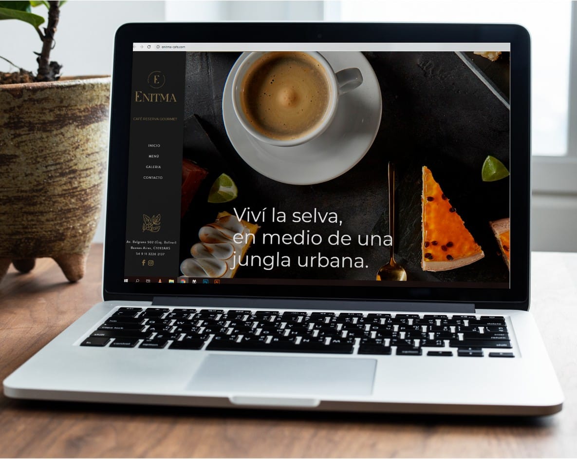 Enitma Café – Web